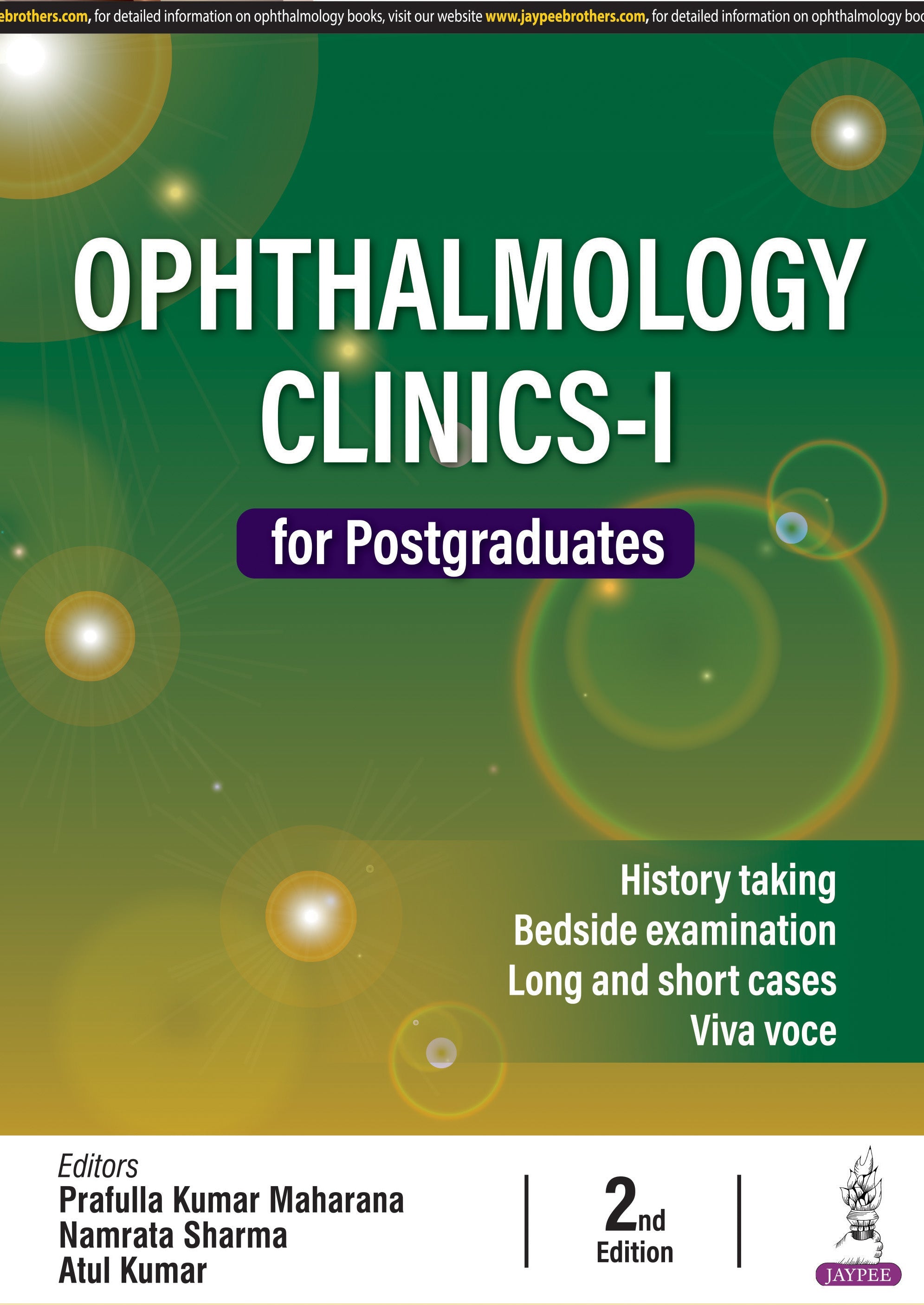 OPHTHALMOLOGY CLINICS-I FOR POSTGRADUATES