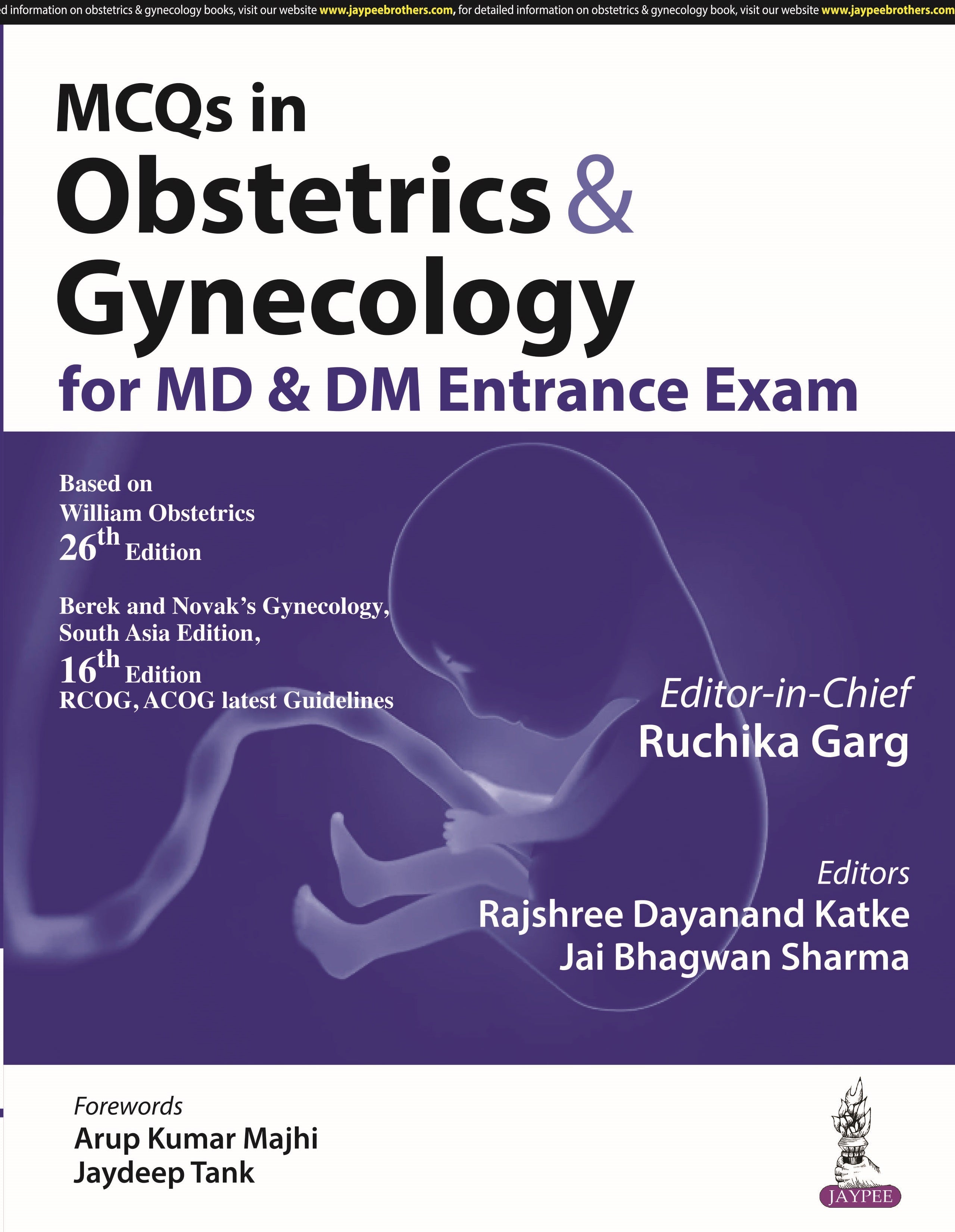 MCQS IN OBSTETRICS & GYNECOLOGY FOR MD & DM ENTRANCE EXAM