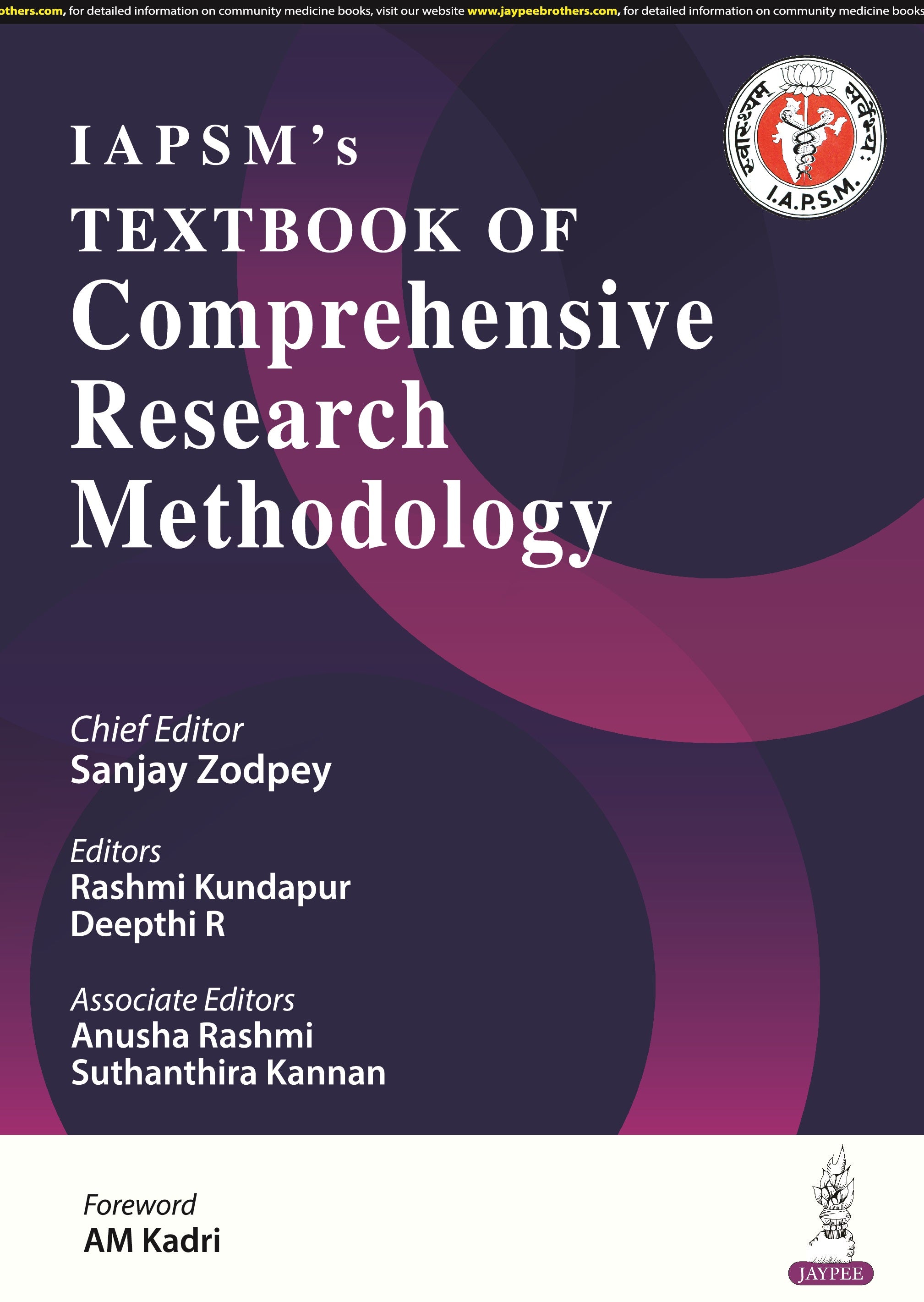 IAPSM'S TEXTBOOK OF COMPREHENSIVE RESEARCH METHODOLOGY