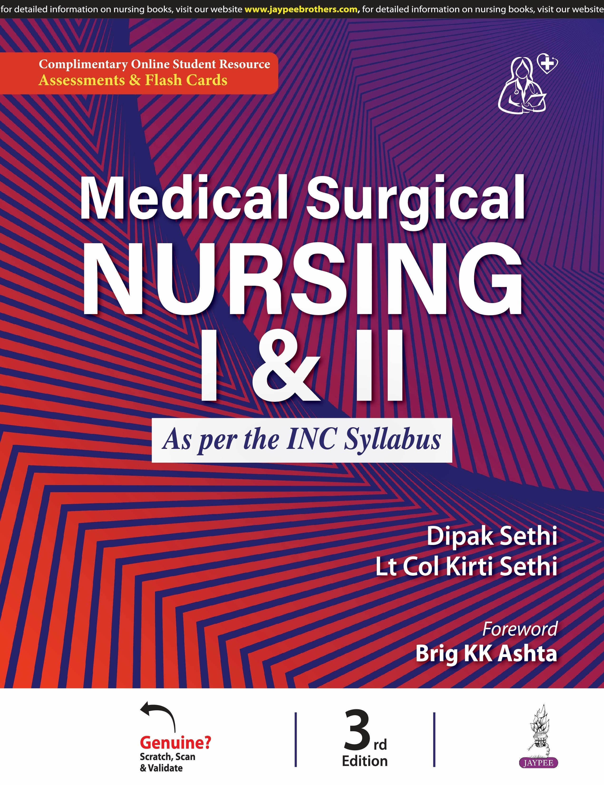 MEDICAL SURGICAL NURSING I & II AS PER THE INC SYLLABUS