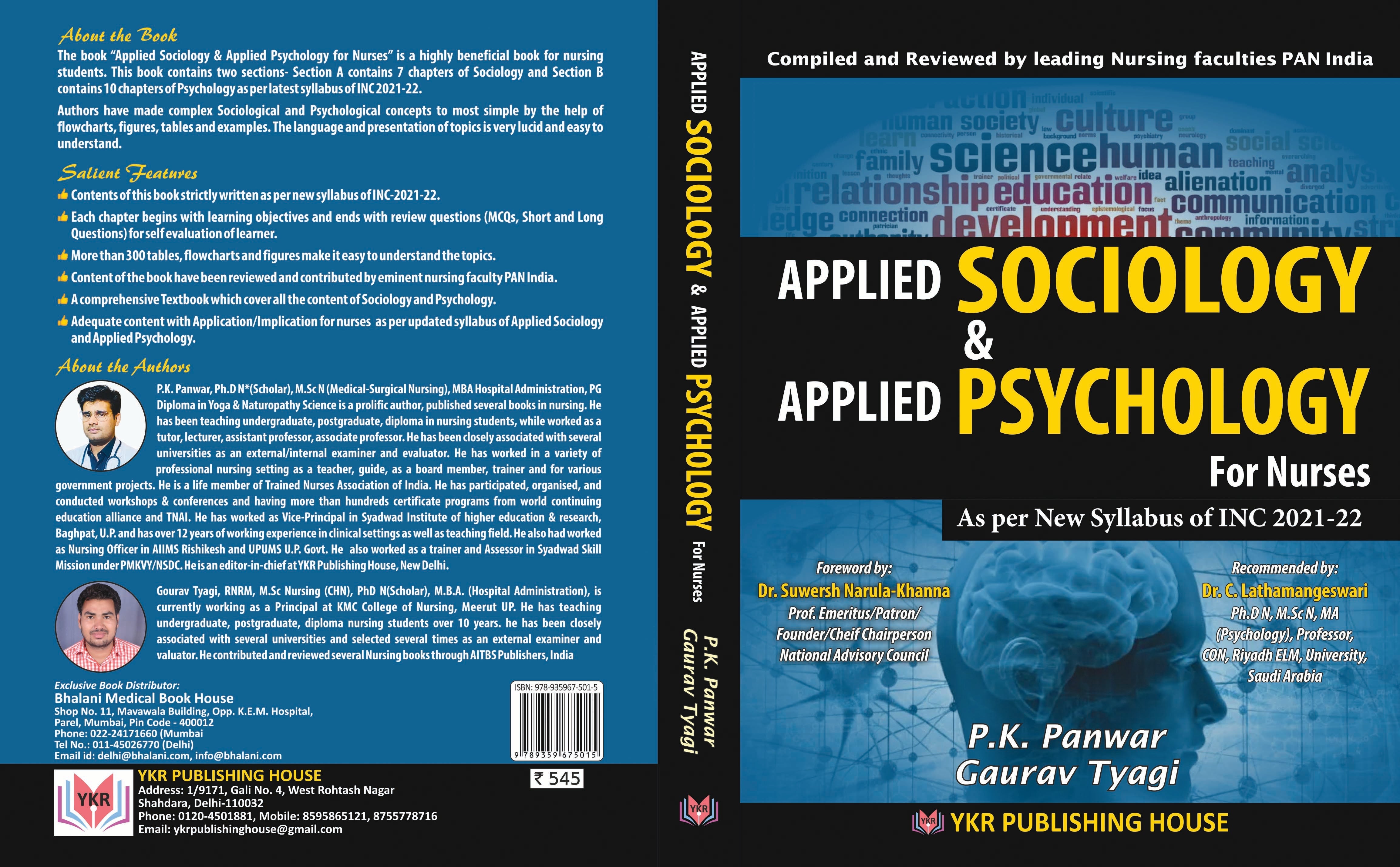 APPLIED SOCIOLOGY AND PSYCHOLOGY FOR NURSING