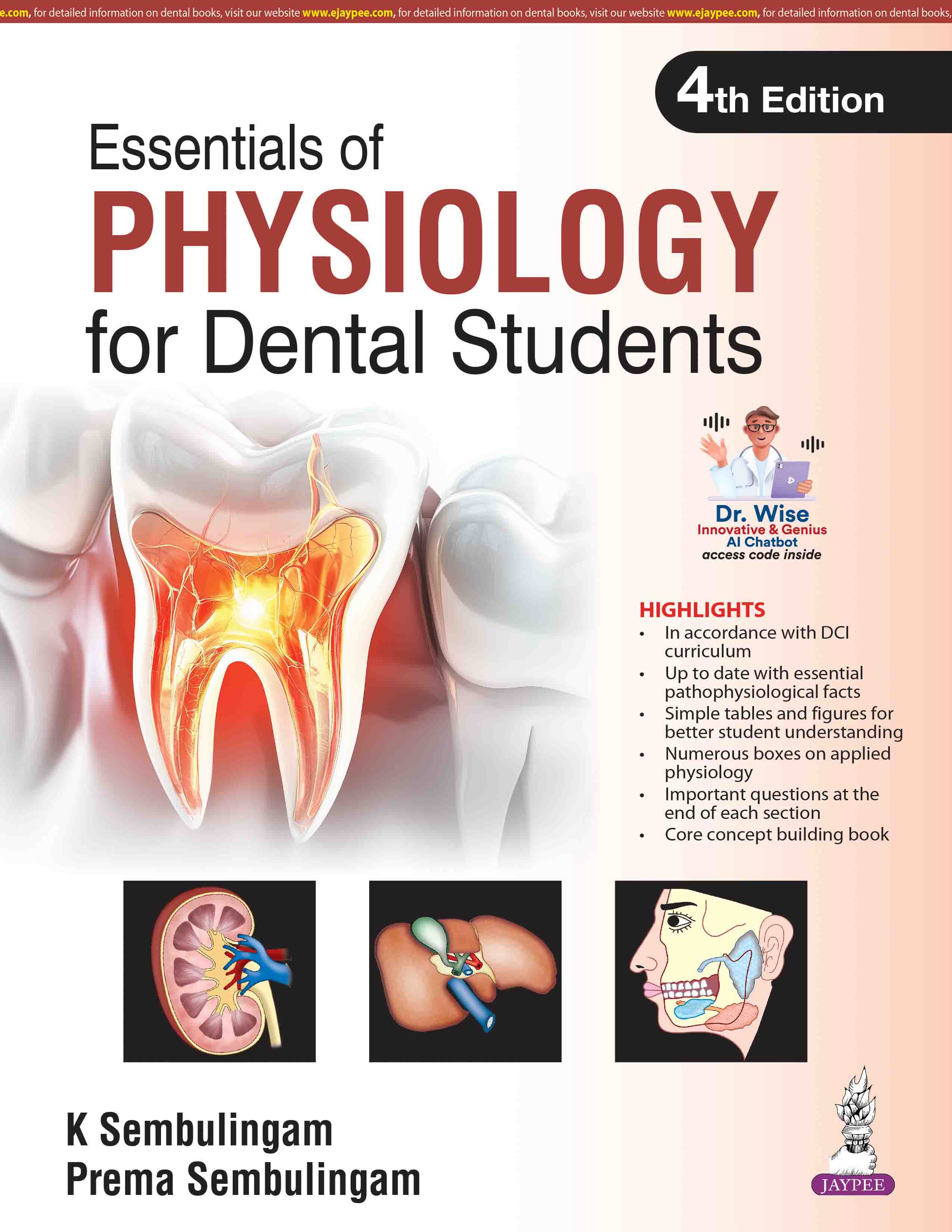 ESSENTIALS OF PHYSIOLOGY FOR DENTAL STUDENTS