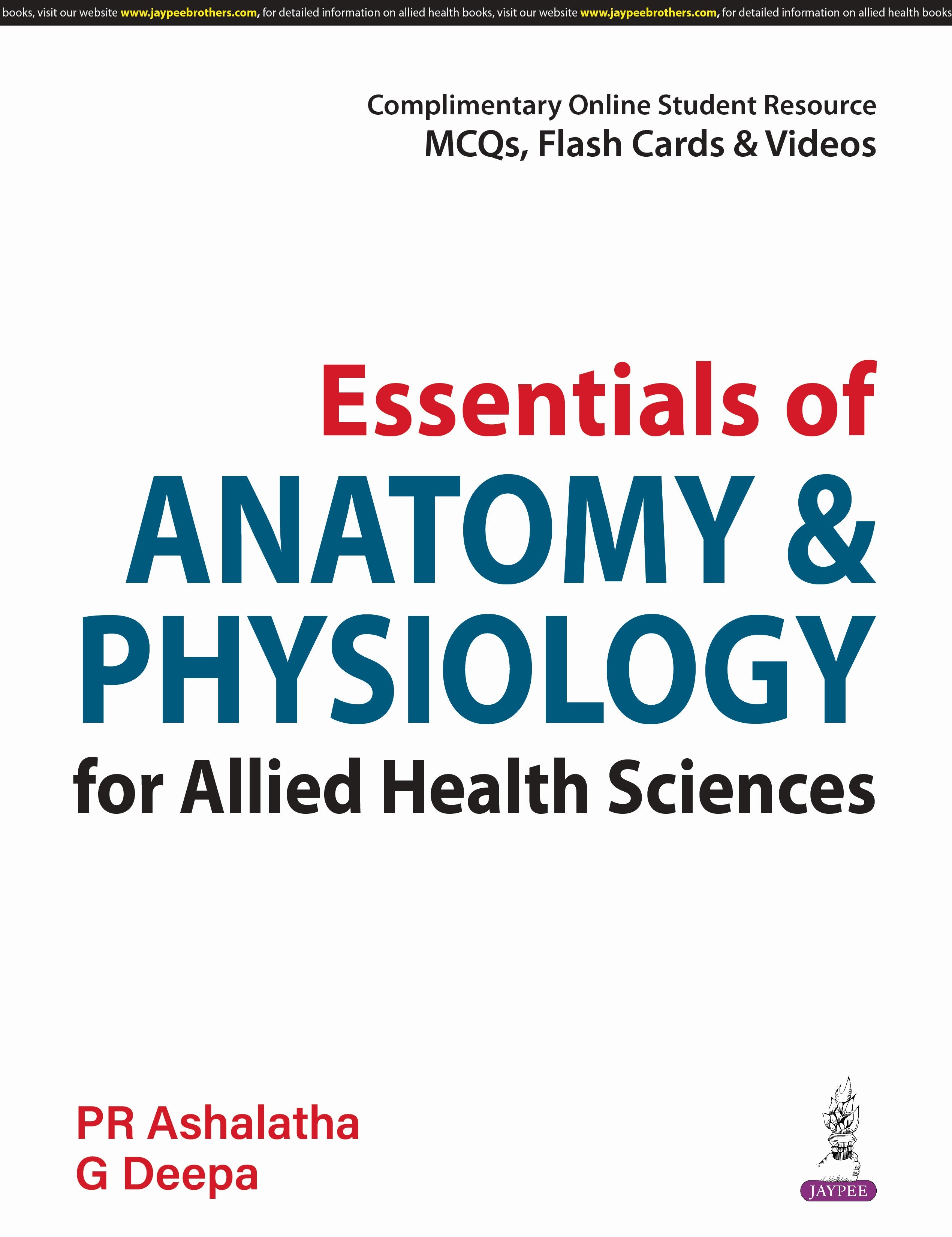 ESSENTIALS OF ANATOMY & PHYSIOLOGY FOR ALLIED HEALTH SCIENCES