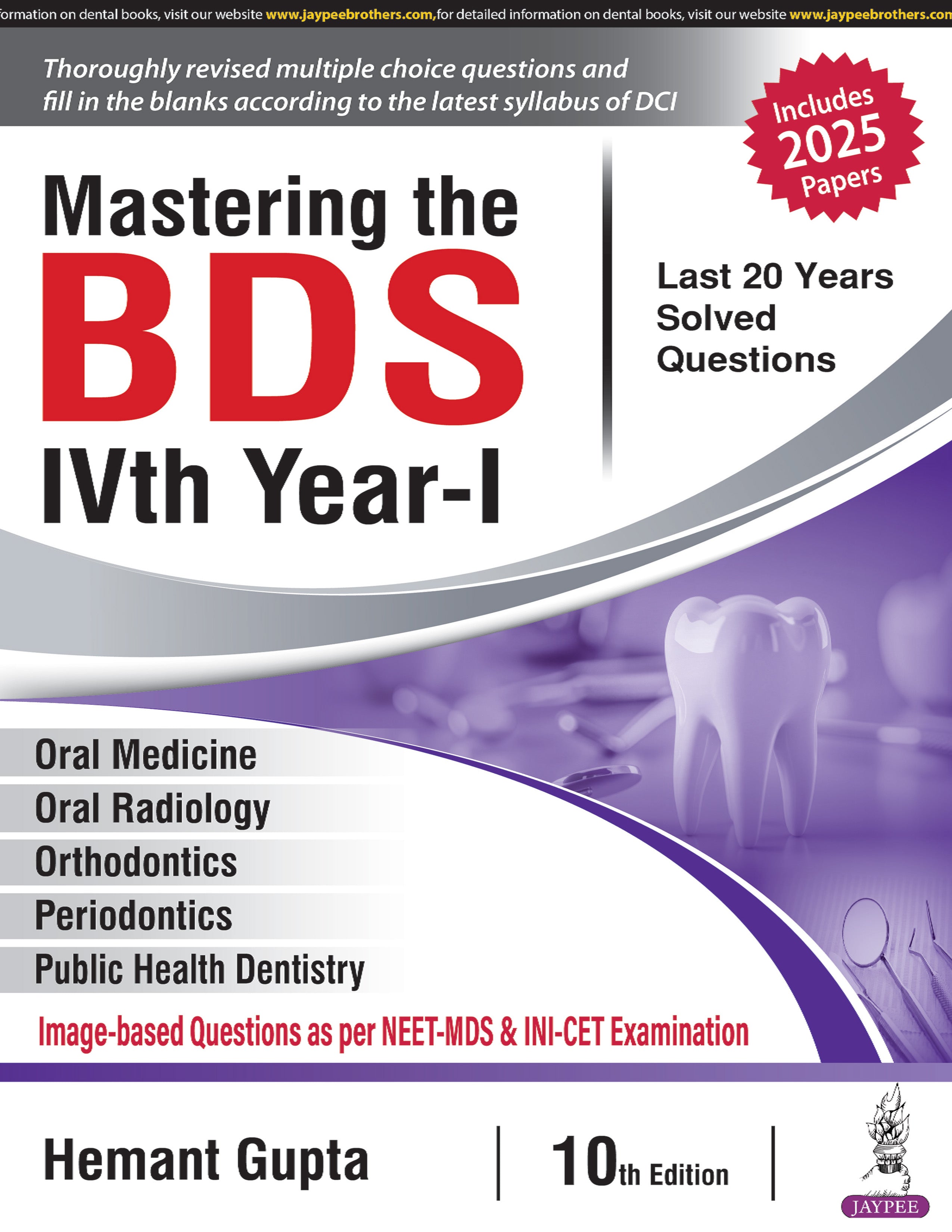 MASTERING THE BDS IVTH YEAR-I