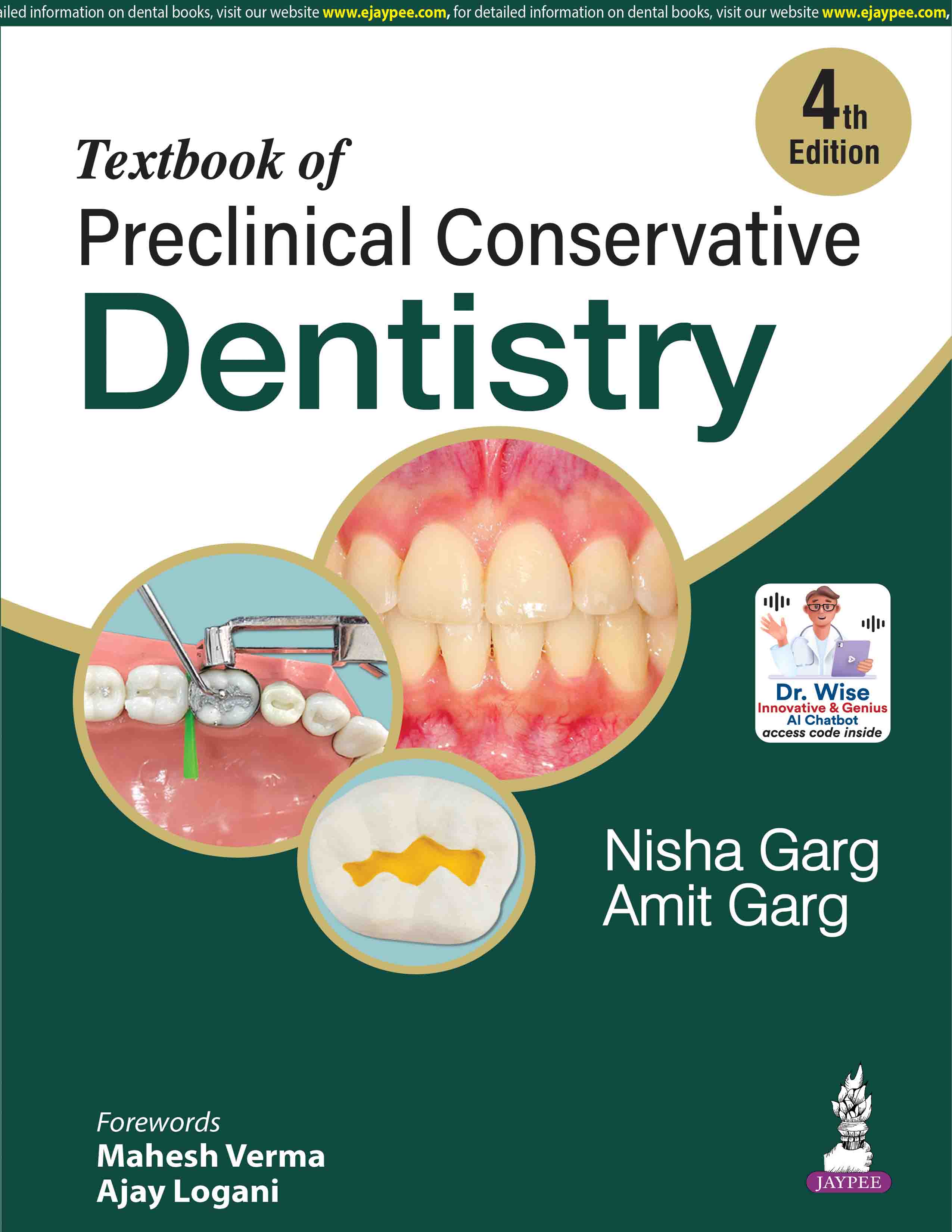 Textbook of Preclinical Conservative Dentistry 4th/2026