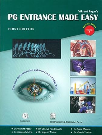 Vikrant Pagar's PG Entrance Made Easy (PB)