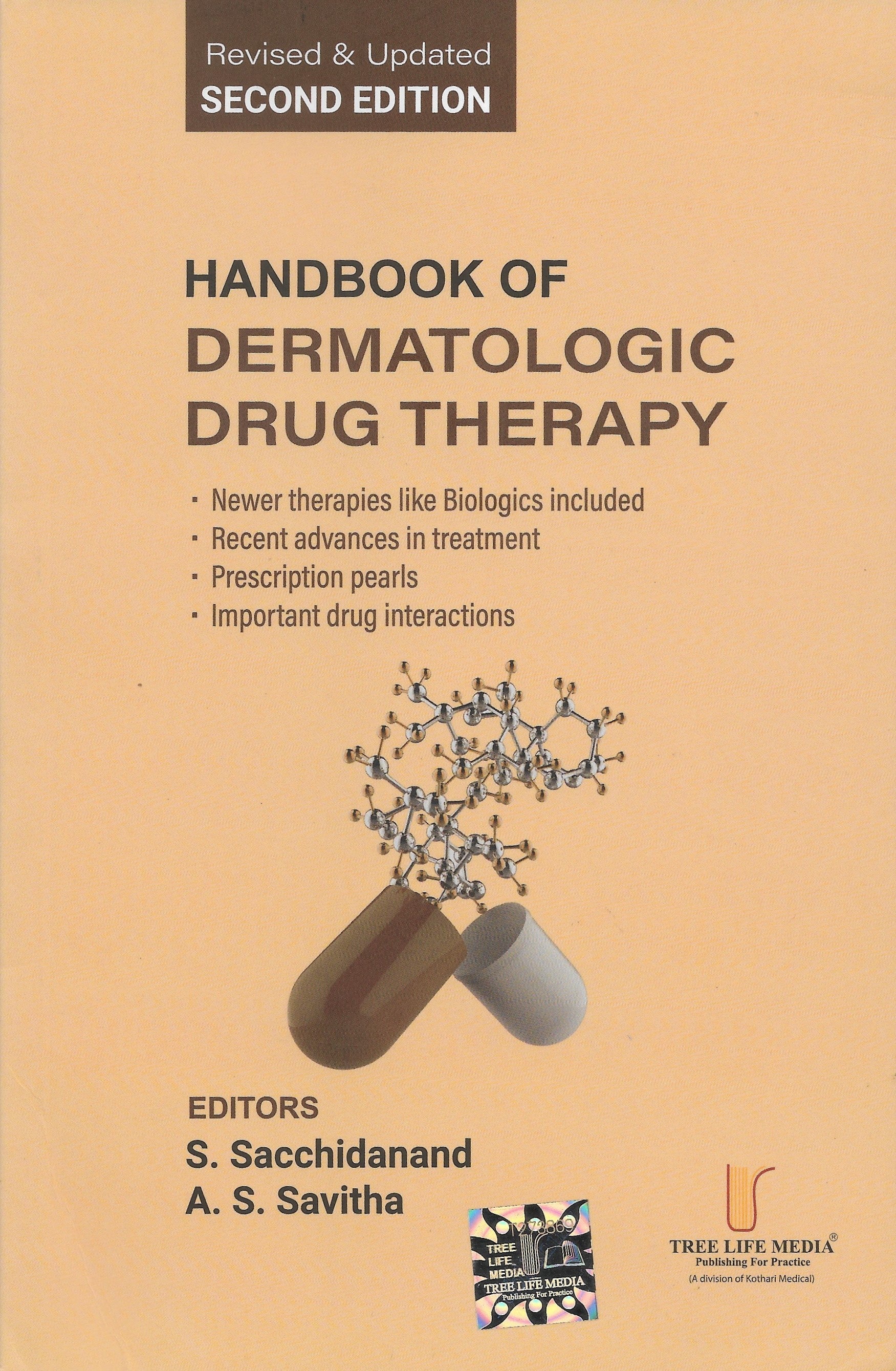 HANDBOOK OF DERMATOLOGIC
DRUG THERAPY 2Ed. Revised & Updated