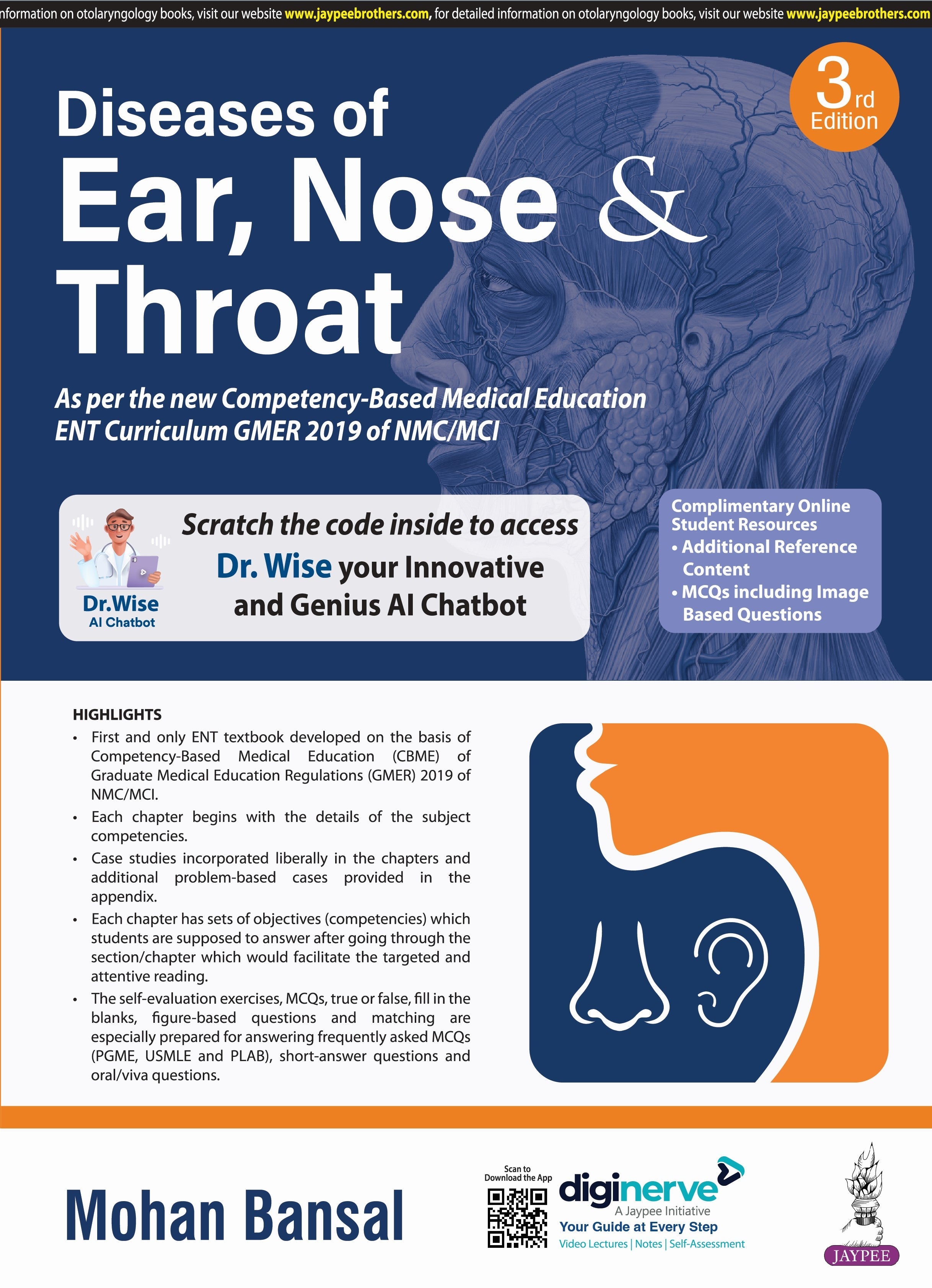 DISEASES OF EAR, NOSE & THROAT