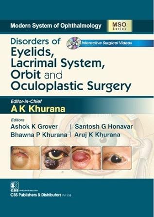 Disorders of Eyelids, Lacrimal System, Orbit and Oculoplastic Surgery (MSO Series) With DVD (HB)