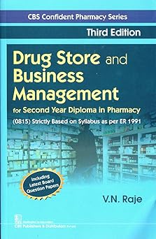 CBS Confident Pharmacy Series Drug Store and Business Management, 3e (PB)