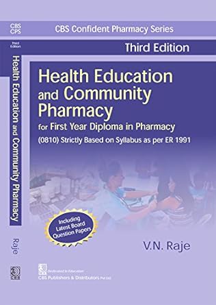 CBS Confident Pharmacy Series Health Education and Community Pharmacy, 3e (PB)