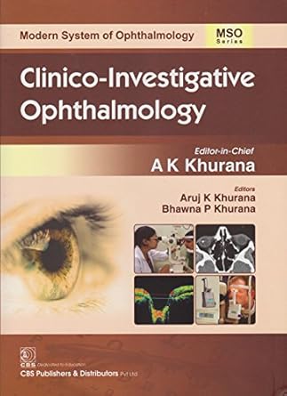 Clinico-Investigative Ophthalmology MSO Series (HB)