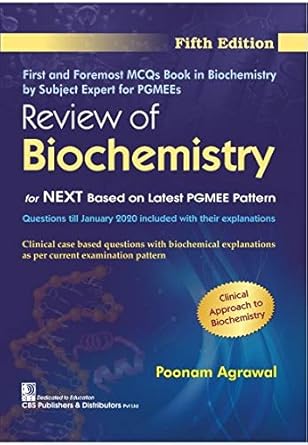 Review of Biochemistry, 5e (PB)