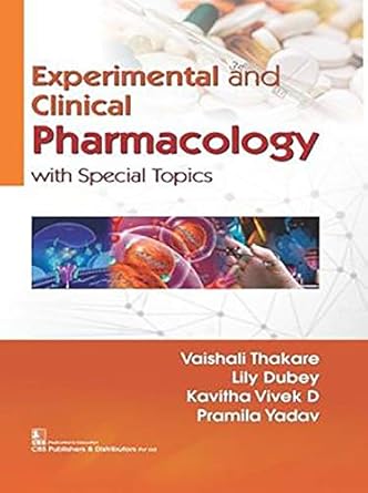 Experimental and Clinical Pharmacology: With Special Topics (PB)