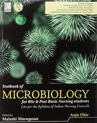 Textbook of Microbiology for BSc & Post Basic Nursing Students (PB)