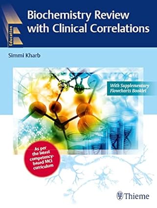 Biochemistry Review with Clinical Correlations 1st Ed.