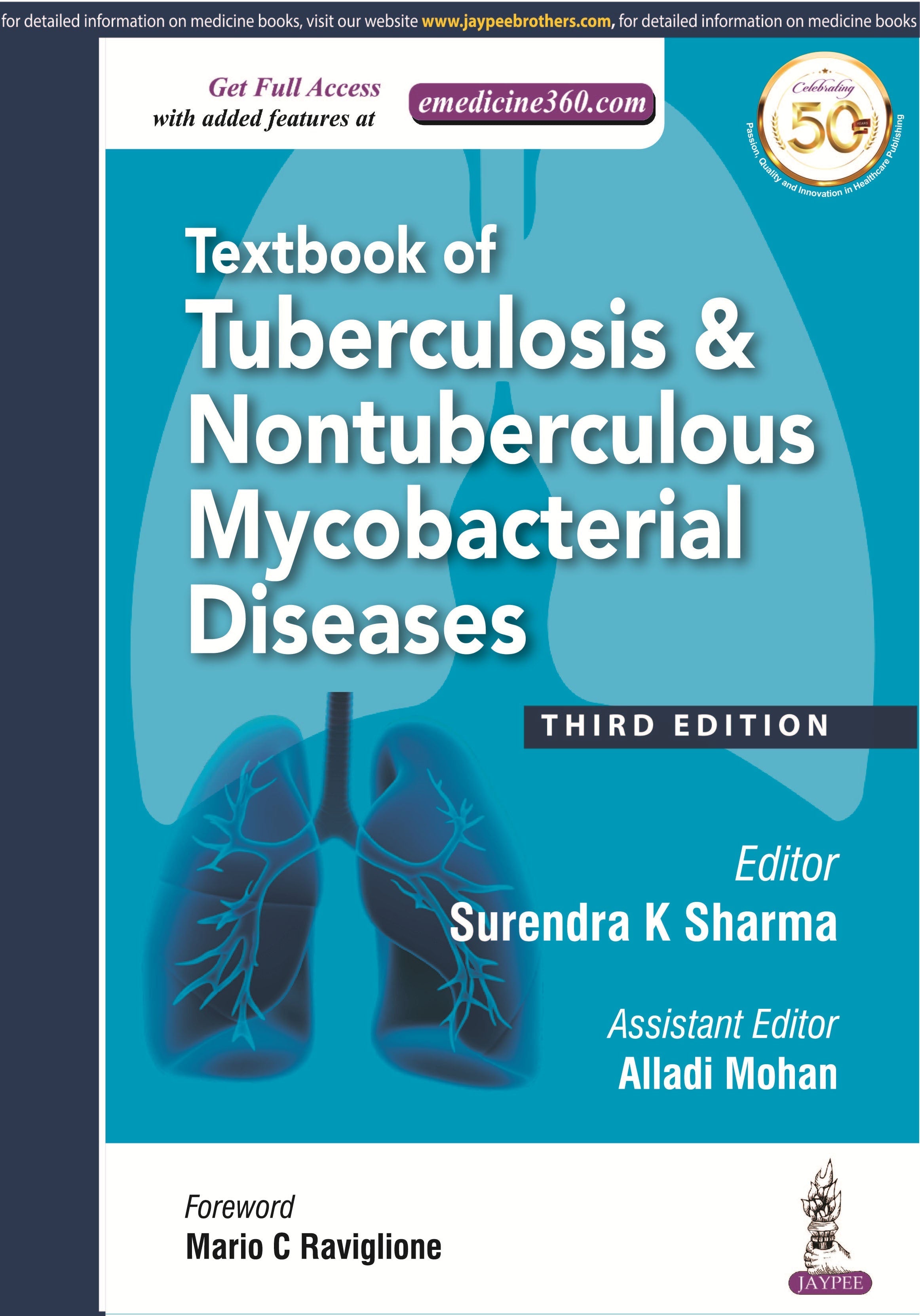 TEXTBOOK OF TUBERCULOSIS & NONTUBERCULOUS MYCOBACTERIAL DISEASES