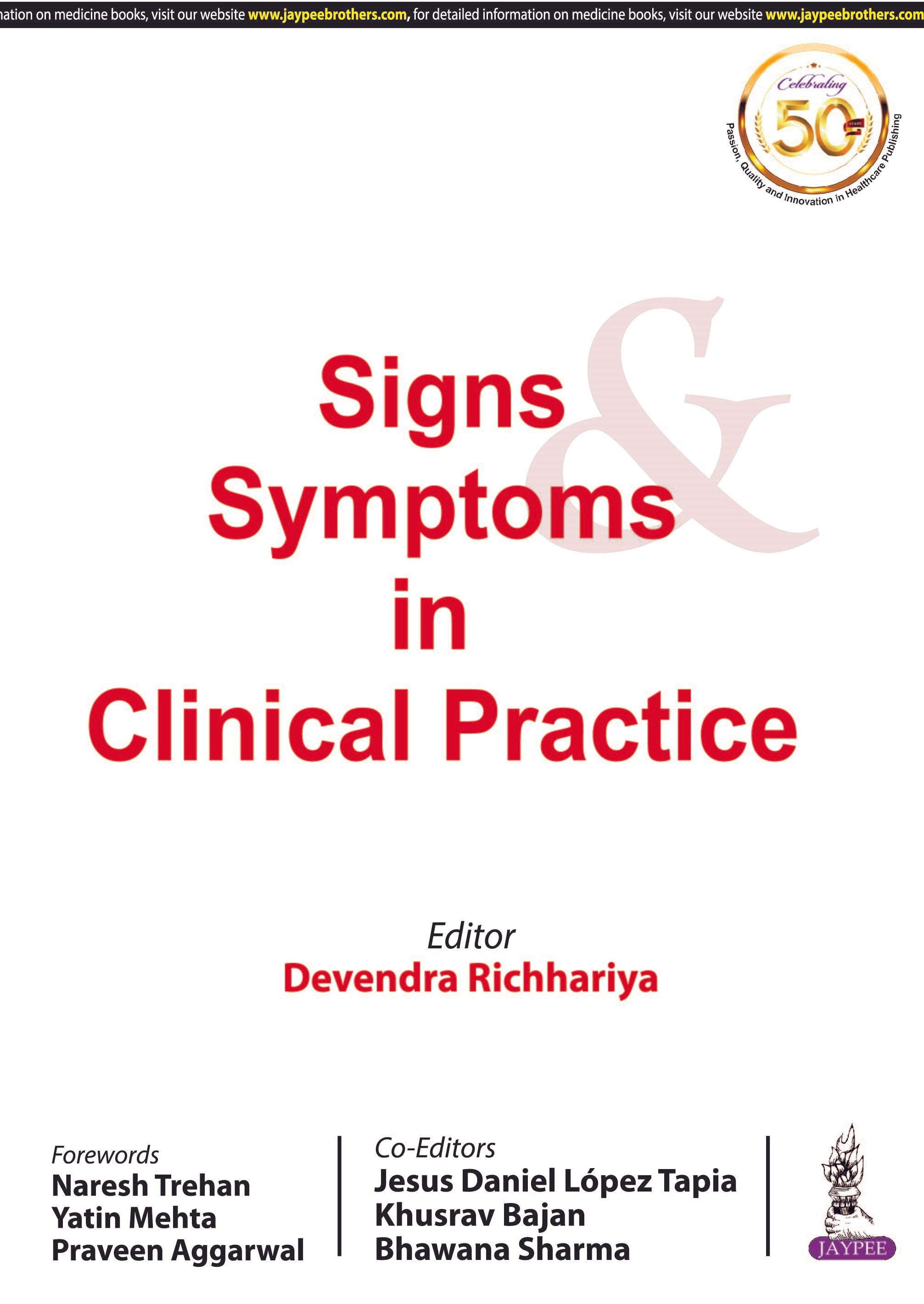 SIGNS & SYMPTOMS IN CLINICAL PRACTICE