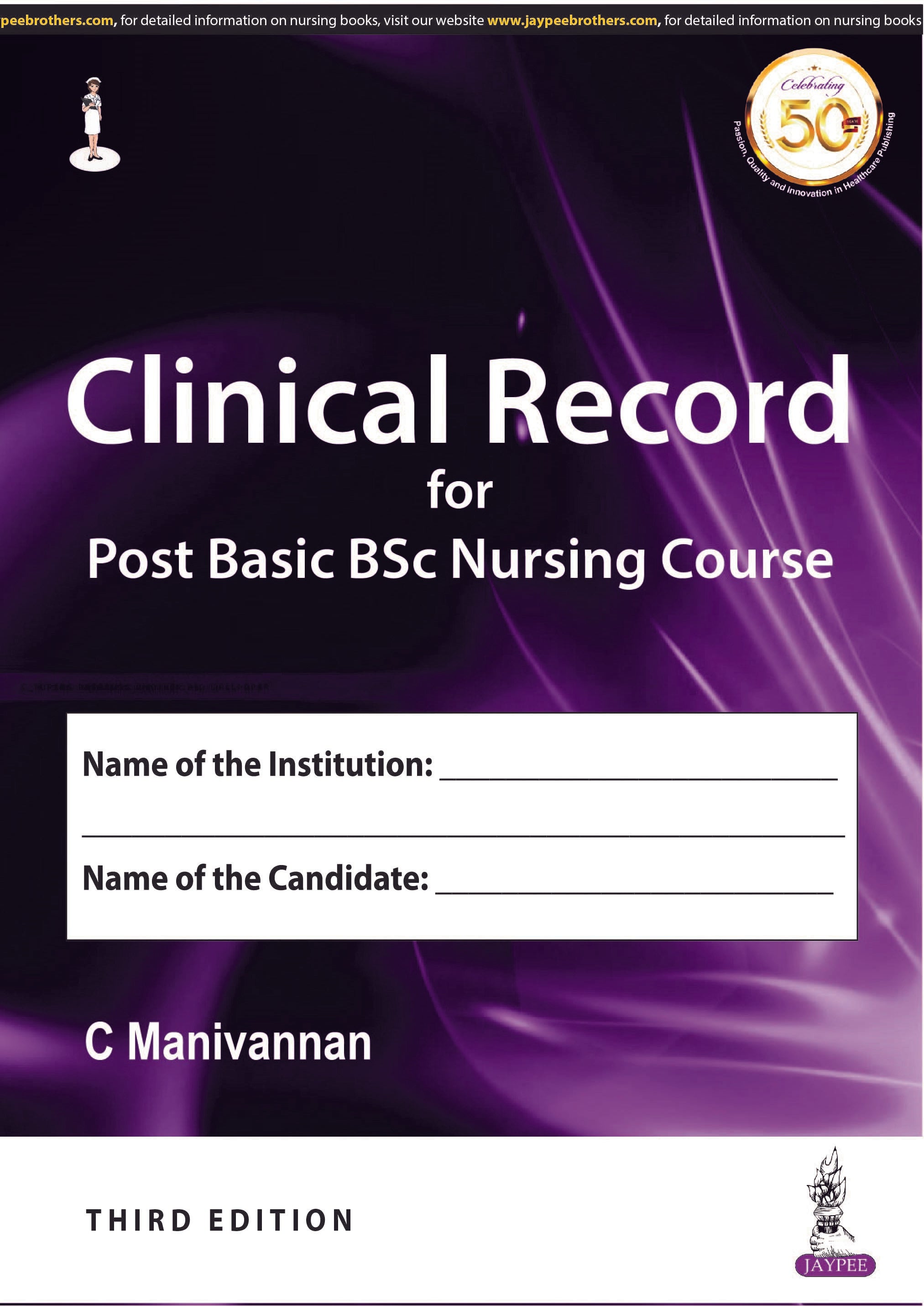 CLINICAL RECORD FOR POST BASIC BSC NURSING COURSE