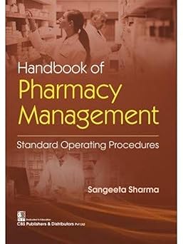 Handbook of Pharmacy Management Standard Operating Procedures (PB)