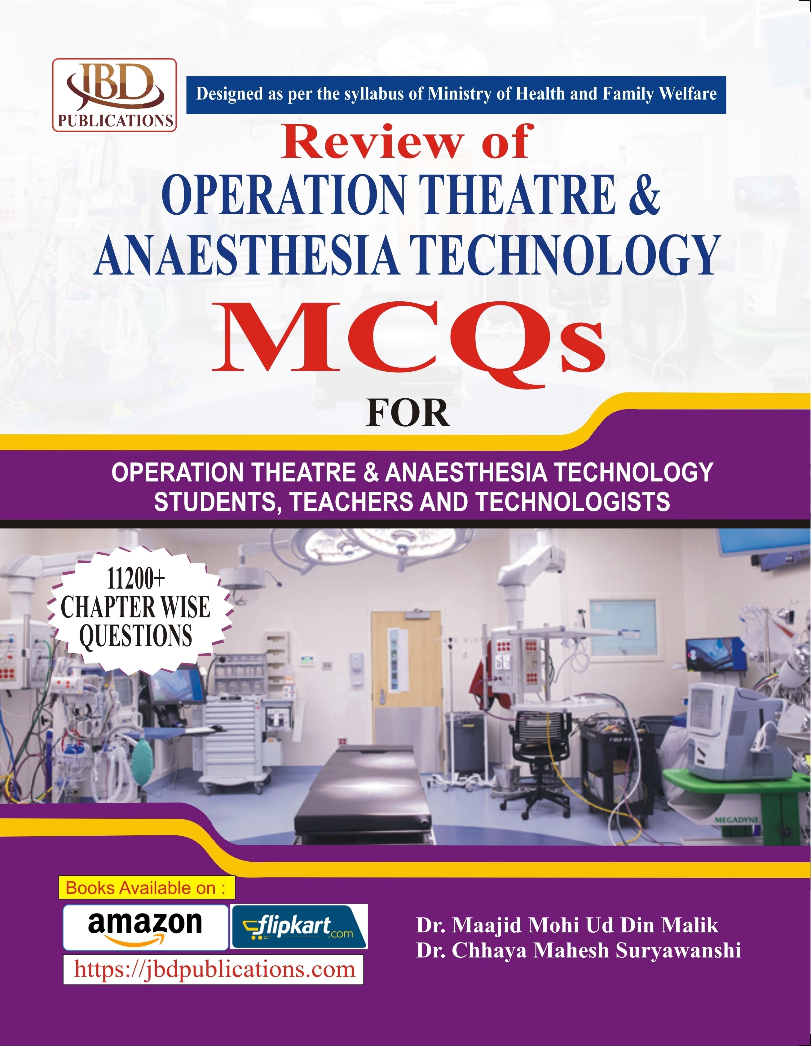 Review of Operation Theatre & Anaesthesia Technology MCQs
