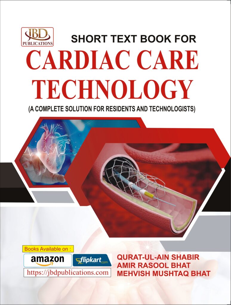 SHORT TEXT BOOK FOR CARDIAC CARE TECHNOLOGY