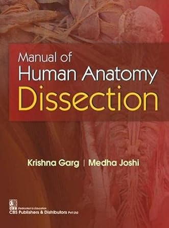 Manual of Human Anatomy Dissection (PB)