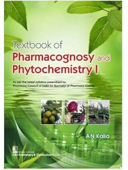 Textbook of Pharmacognosy and Phytochemistry I (PB)