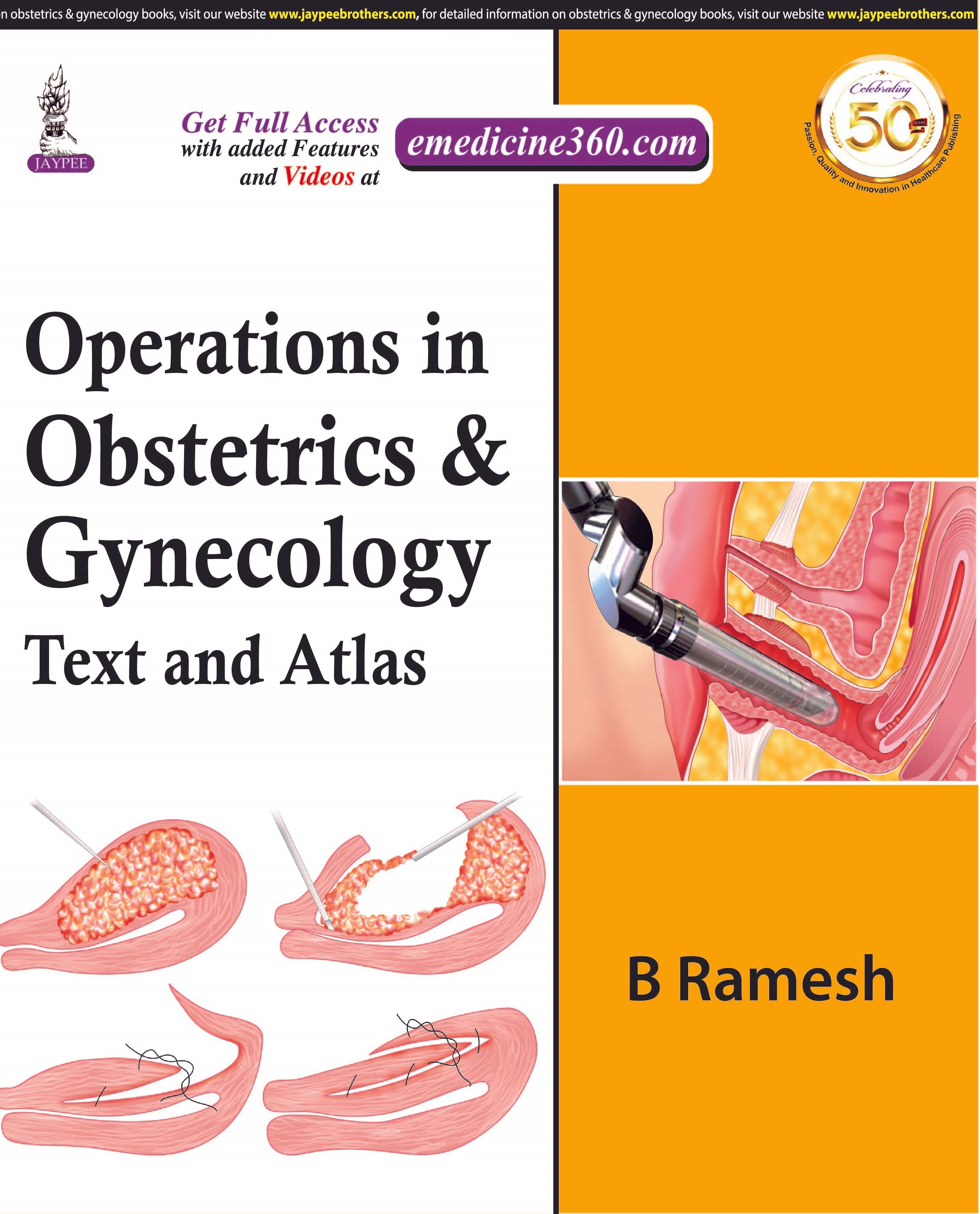 OPERATIONS IN OBSTETRICS & GYNECOLOGY: TEXT AND ATLAS