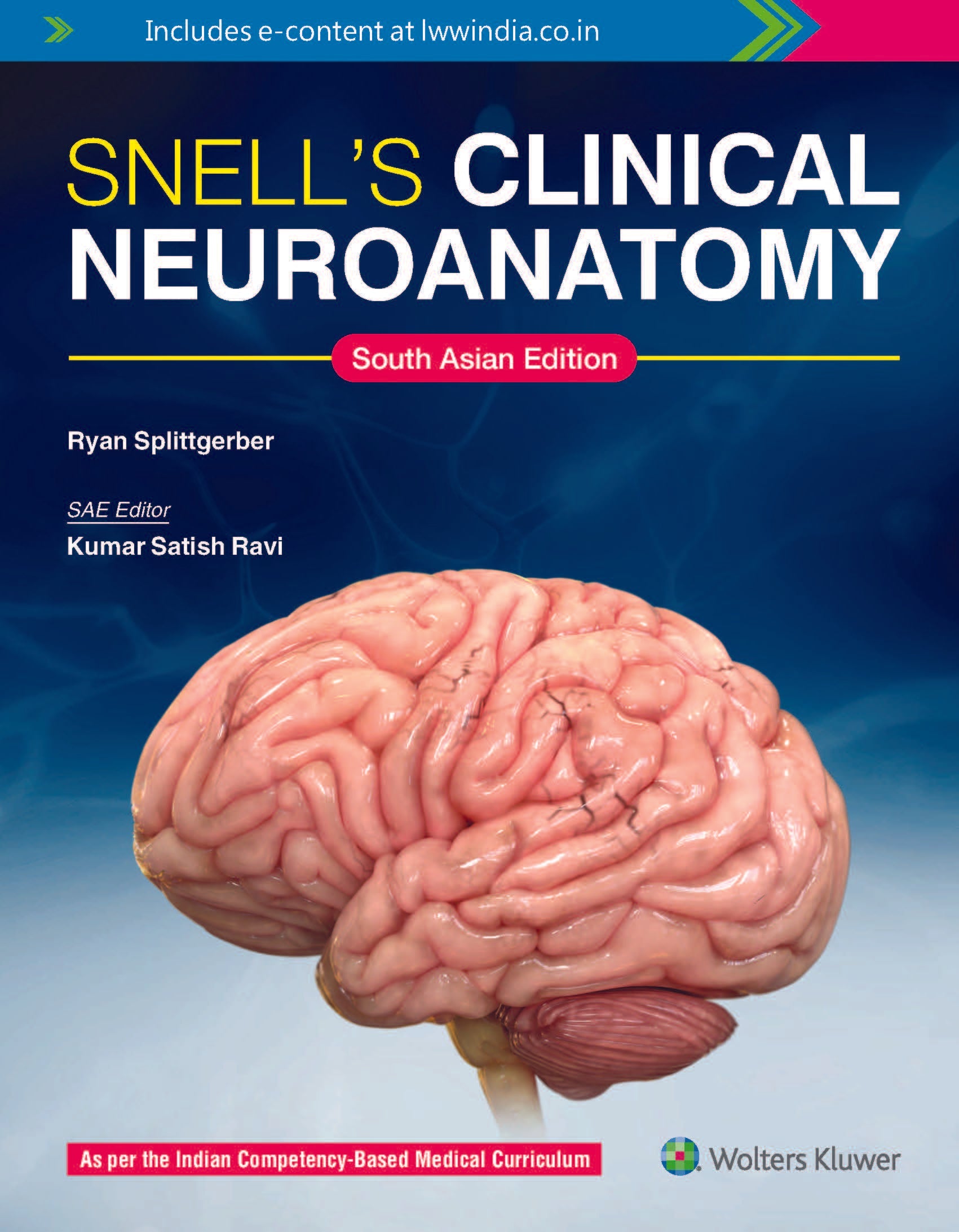 Snell's Clinical Neuroanatomy, South Asian ed