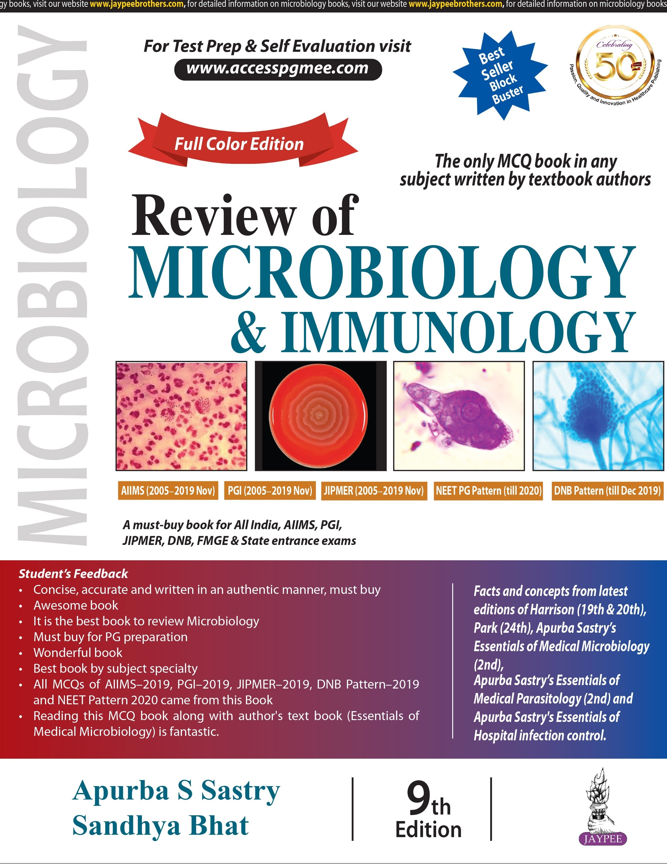 REVIEW OF MICROBIOLOGY & IMMUNOLOGY