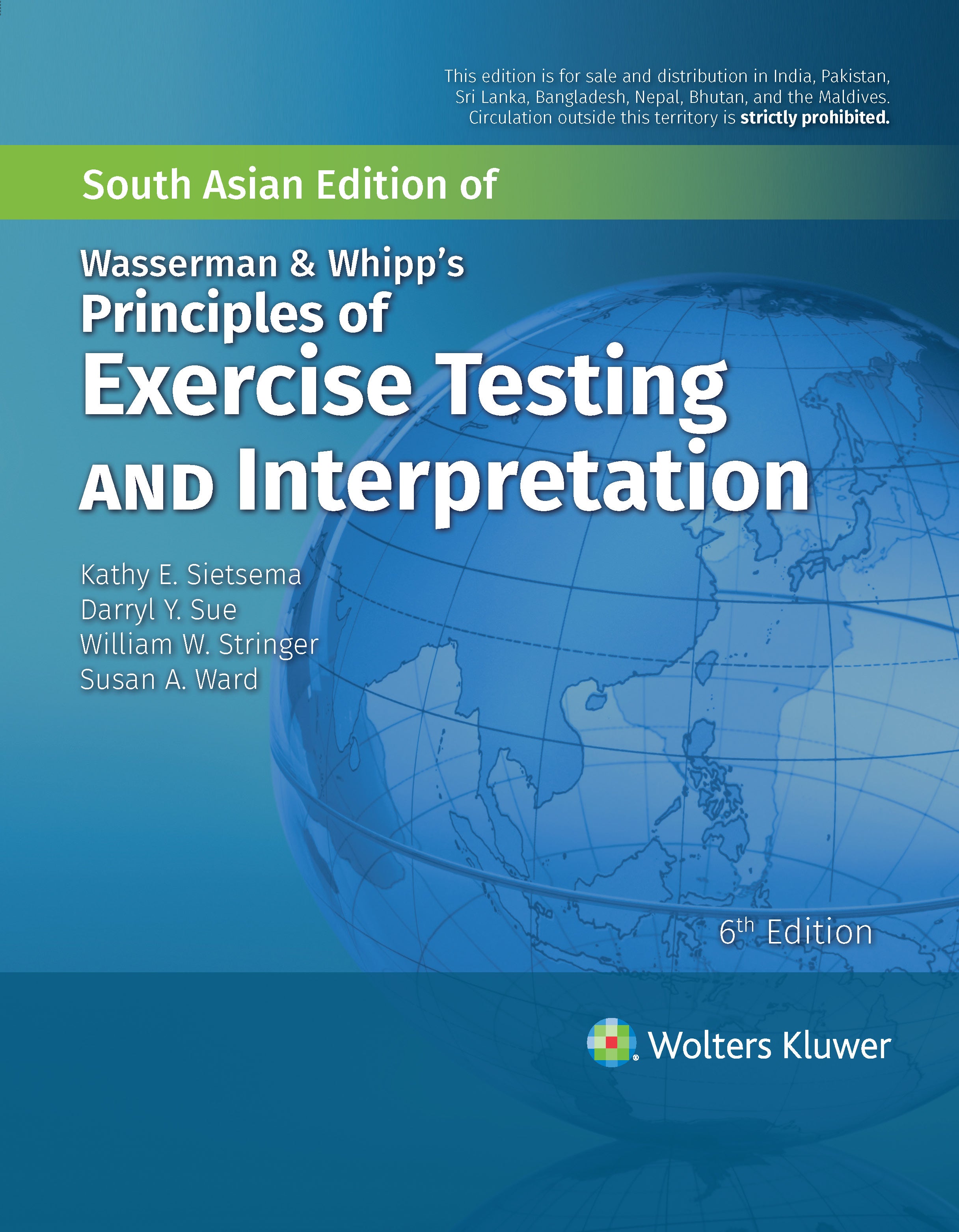 Wasserman & Whipp's Principles of Exercise Testing and Interpretation, 6ed