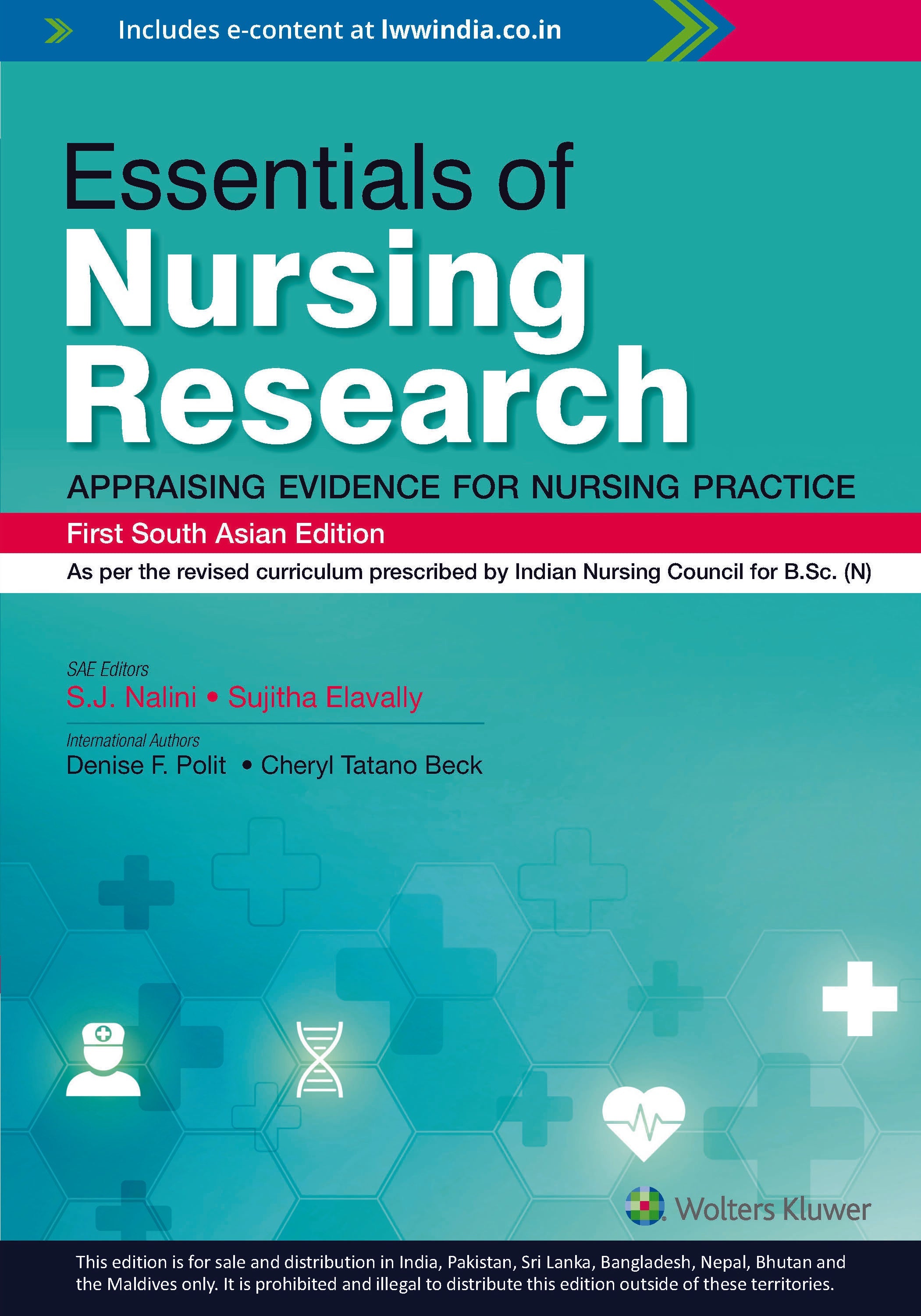 Essentials of Nursing Research—Appraising Evidence for Nursing Practice, South Asian ed