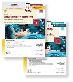 Textbook Of Adult Health Nursing (Medical Surgical Nursing) 2 Vol Set (PB)