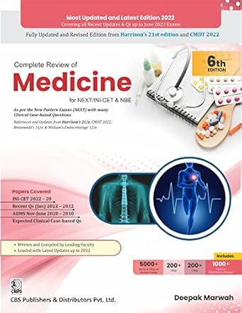 Complete Review Of Medicine For Next/Inc-Cet And Nbe 6e (PB)