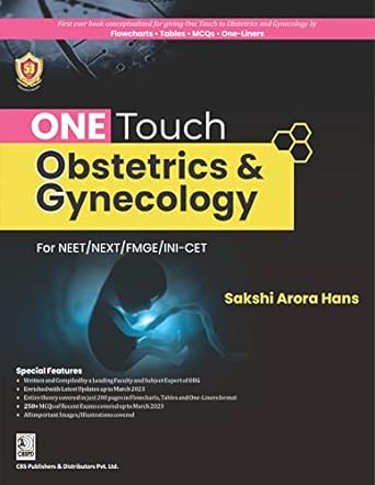 One Touch Obstetrics and Gynecology For Neet/Next/Fmge/Ini-Cet (PB)