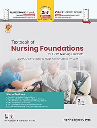 Textbook Of Nursing Foundations For Gnm Nursing Students, 2e (PB)