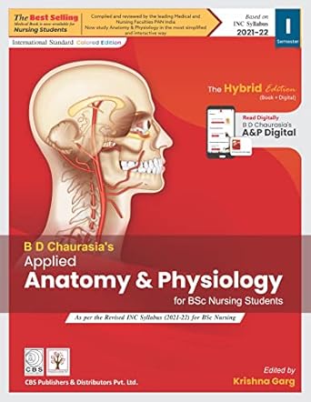 Bd Chaurasia Applied Anatomy And Physiology For Bsc Nursing Students (PB)