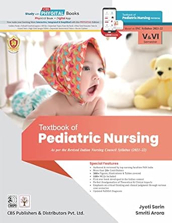 Textbook Of Pediatric Nursing Based On Inc Syllabus 2021-2022 (V *Vi Semester) (PB)