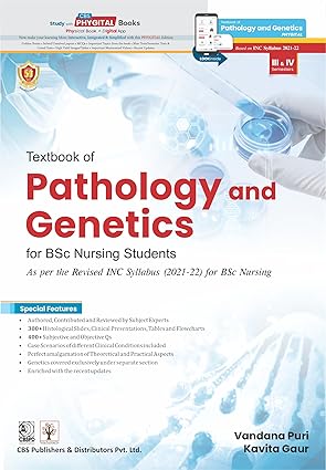 Textbook Of Pathology And Genetics For Bsc Nursing Students (PB)