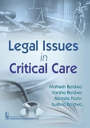 Legal Issues In Critical Care (PB)