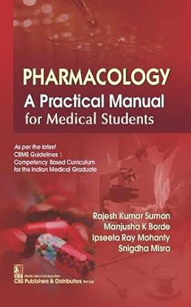 Pharmacology A Practical Manual For Medical Students (PB)