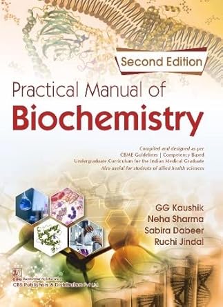 Practical Manual Of Biochemistry 2e (PB)