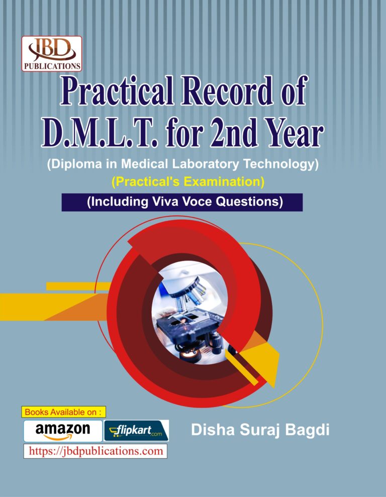 Practical Record of D.M.L.T. for 2nd Year