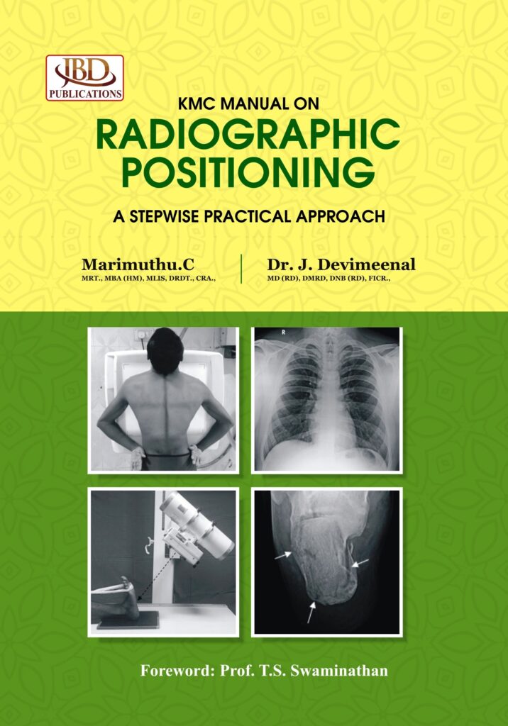 KMC MANUAL ON RADIOGRAPHIC POSITIONING A Stepwise Practical Approach