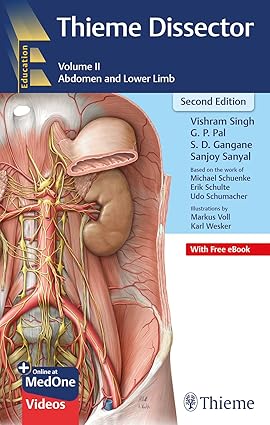 Thieme Dissector Abdomen and Lower Limb Volume 2 2nd Edition