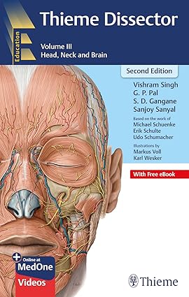 Thieme Dissector Head, Neck and Brain Volume 3 2nd Edition