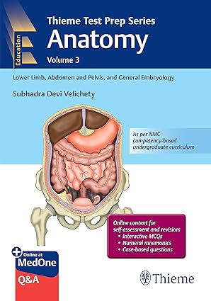 Thieme Test Prep Series Anatomy Vol-3