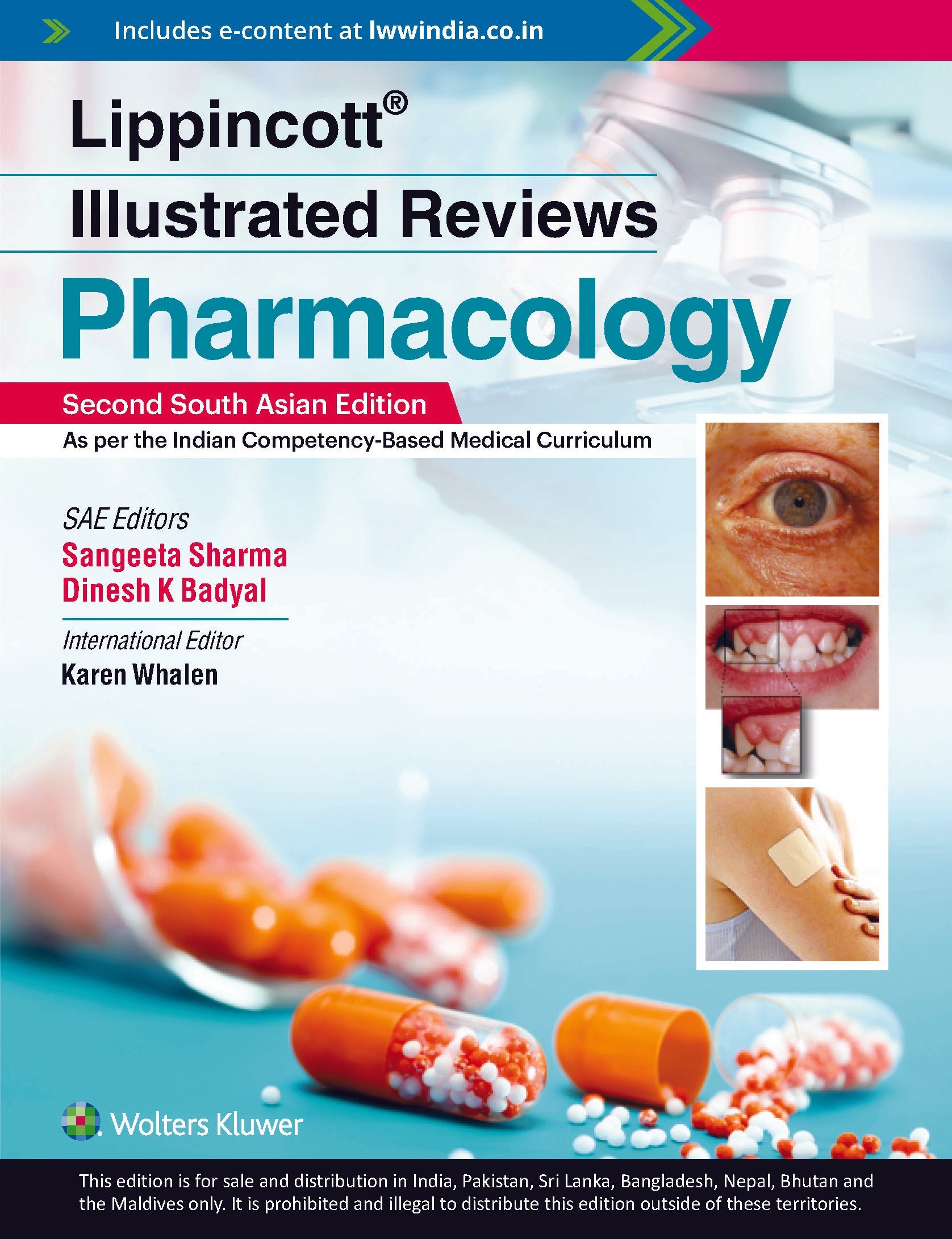 Lippincott® Illustrated Reviews:  Pharmacology, 2nd South Asian ed