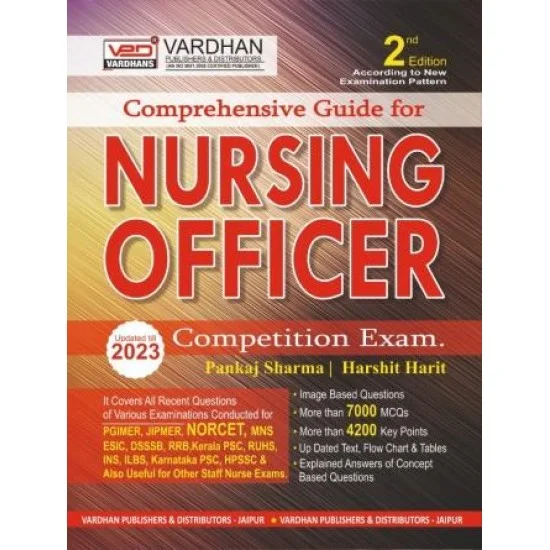 Comprehensive Guide For Nursing Officer Competitive Exam (English)